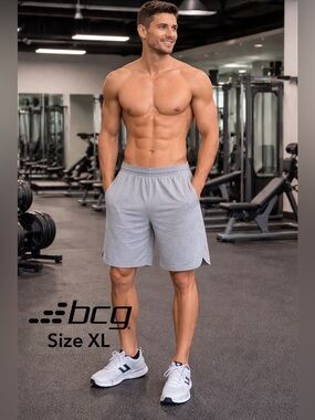🩵♥️👉Men’s BCG Athletic Shorts-Running Workout CrossFit Basketball-Size XL